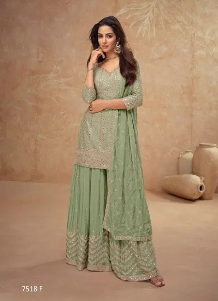 Palak By Gulkayara heavy Chinon With  Sequence Embroidery Stich Work Readymade Suits Online Wholesale